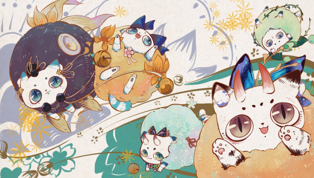 夏日神秘事件！式神都变成了小猫咪？