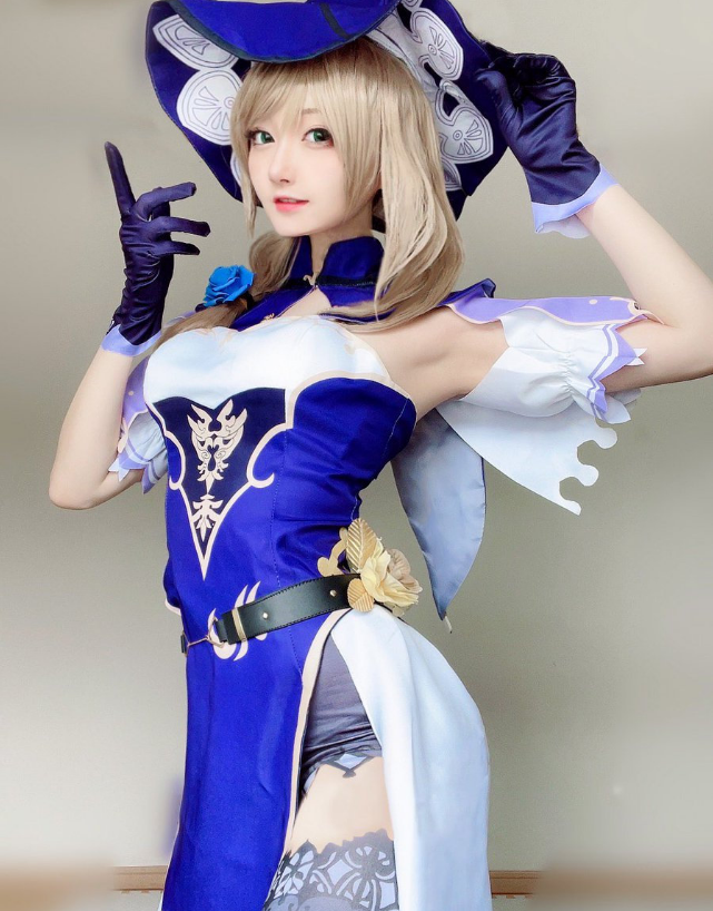 《原神》丽莎cos:气质满分