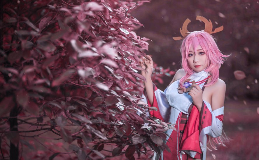 八重神子cos正片