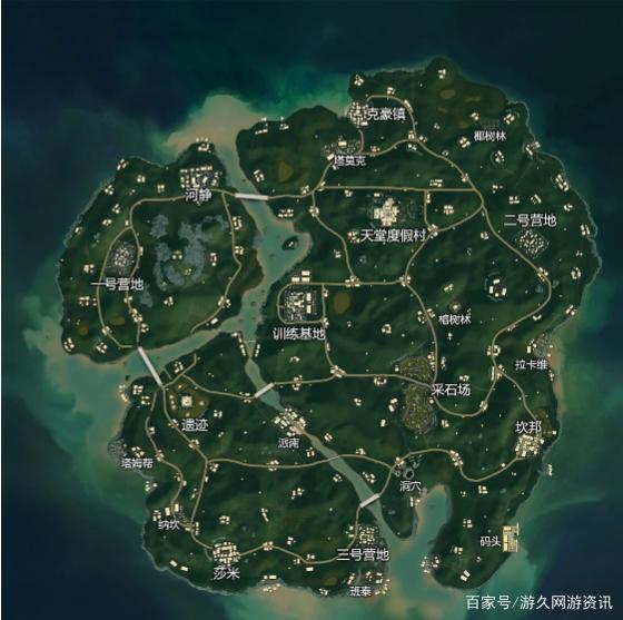 和平精英新旧地图对比——山谷新地图,玩过你就不想出来