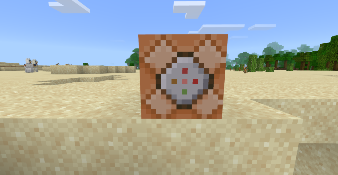 为保持开启然后在命令方块旁边放一个铁砧来改变命名牌的名字这边小官