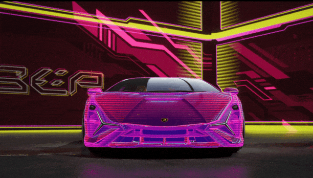 数据流中的霓虹幻影重现，请查收这份来自未来的涂装邀请函！