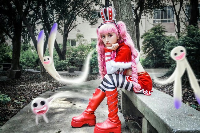 #航海王# 佩罗娜cos正片