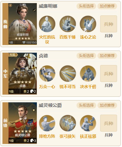 【陨火燃天】威廉明娜速攻队推荐