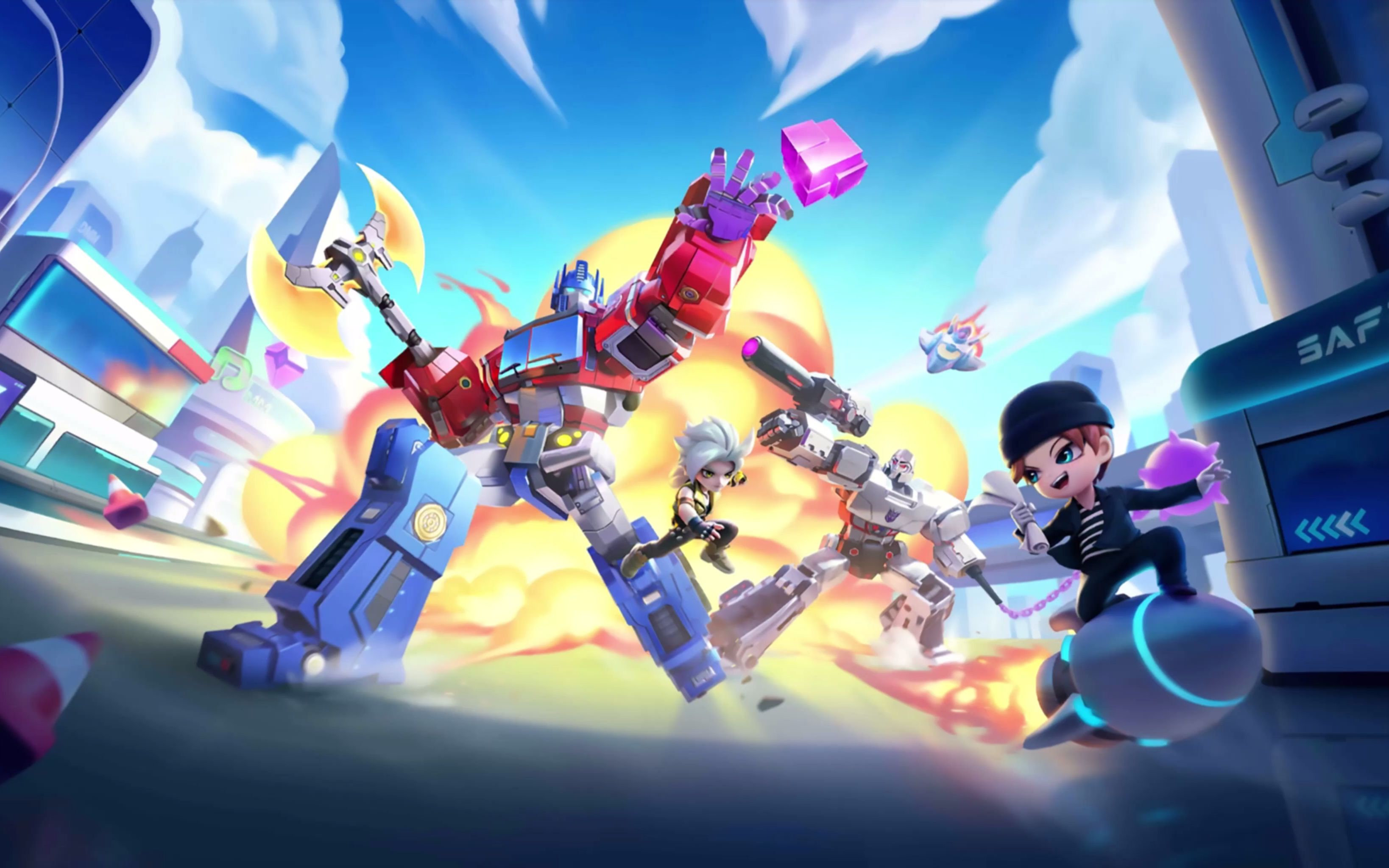 《逃跑吧！少年》龙息星耀皮登场，冬日派对时装暖心上线！