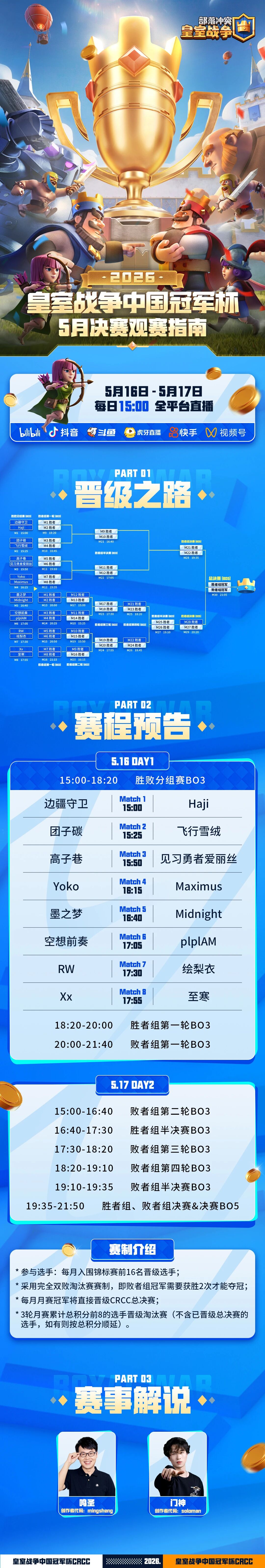 决赛看点全揭秘！CRCC 观赛指南来袭