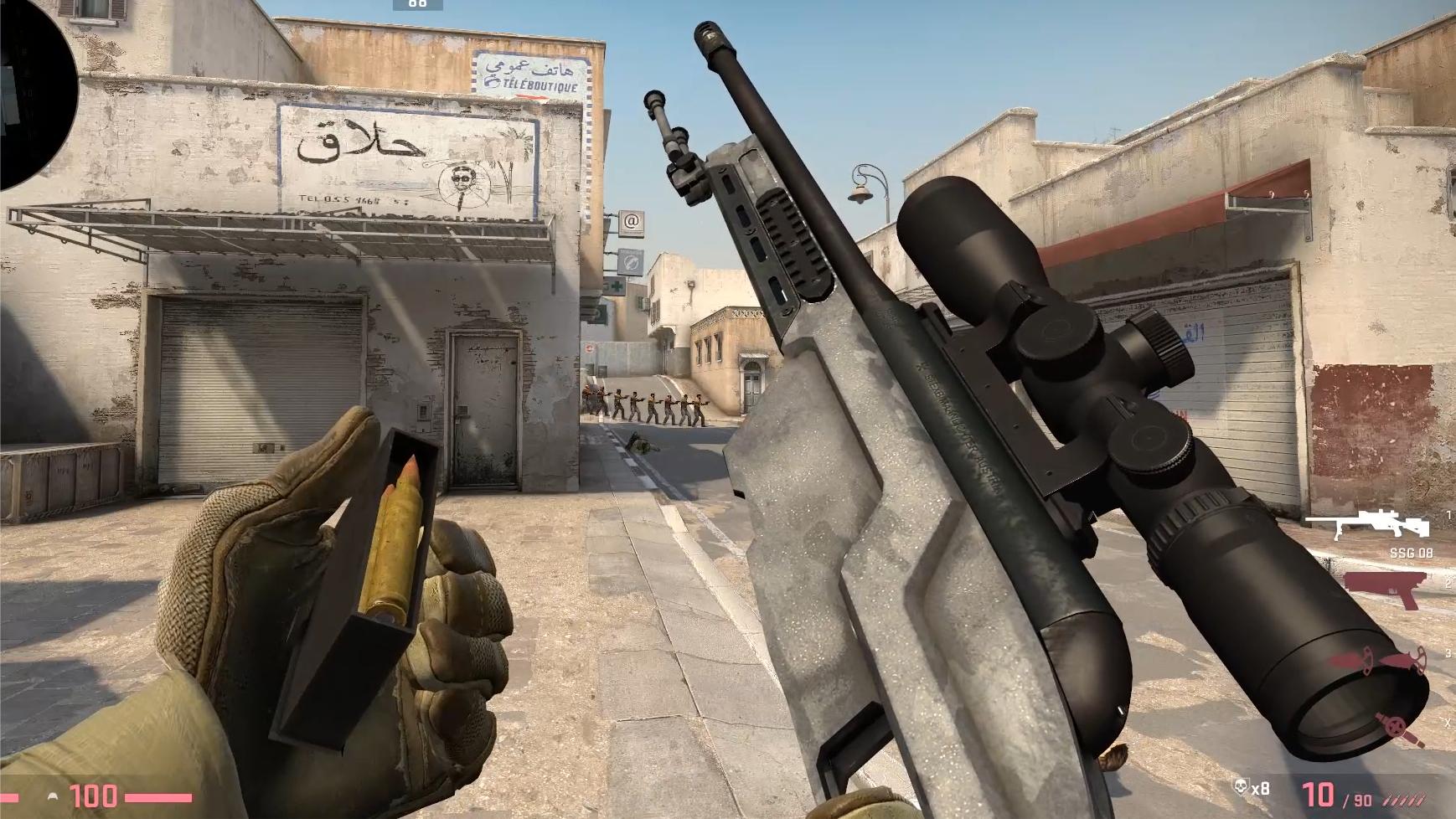 CSGO鸟狙重做动作 手感好到爆