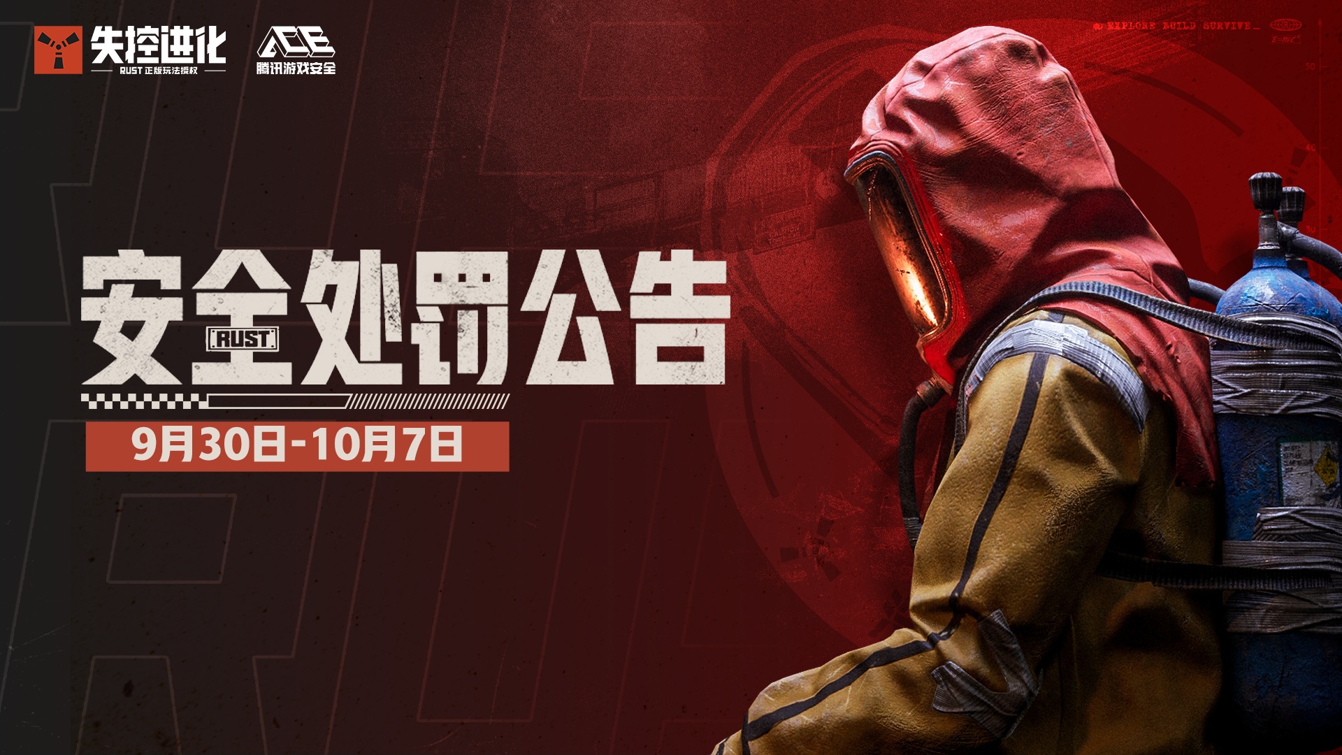 《失控进化》10月8日安全处罚公告