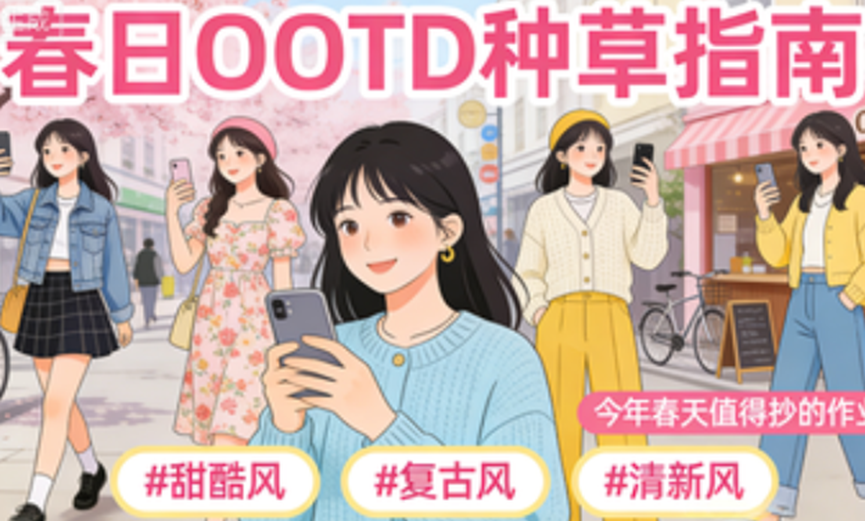 满街春日穿搭 这届网友真的太会穿
