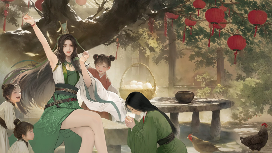 初夏游张园丨二十四节气立夏画像 蜀 · 关银屏