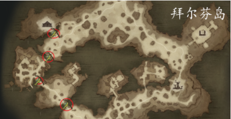 庇护之地的几个钓鱼点给大家