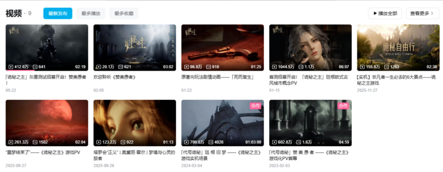各路神仙都在等，那个《诡秘之主》游戏如今咋样了？