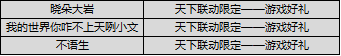 （已开奖）【联动福利】《天下》《我的世界》联动开启，晒图赢千元好礼