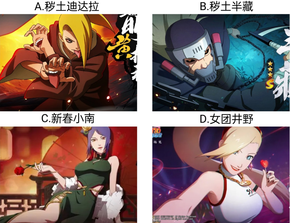 【已开奖】策划奇拉比制作的忍者你最喜欢哪一位？