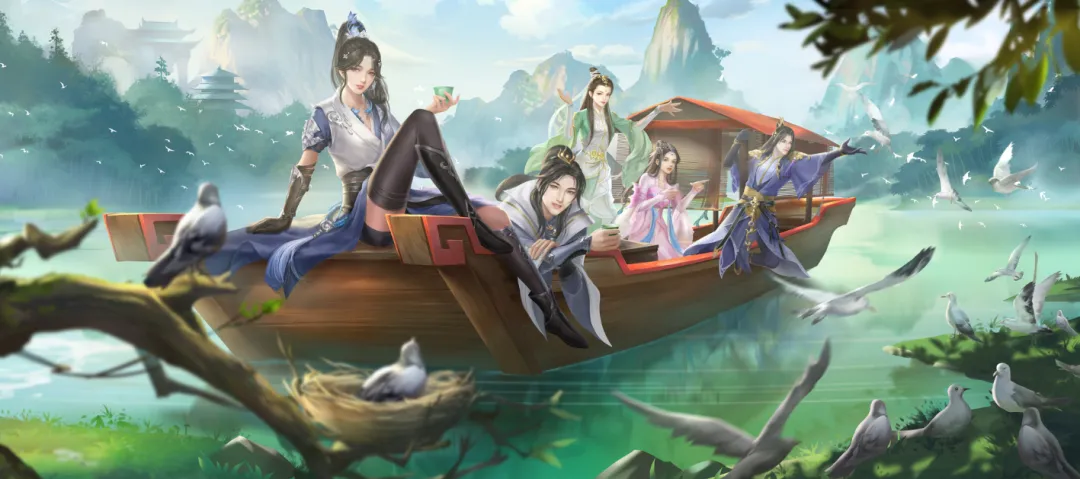 活动前瞻丨新动作！新珍兽皮肤！来天龙感受焕然一新的春天！