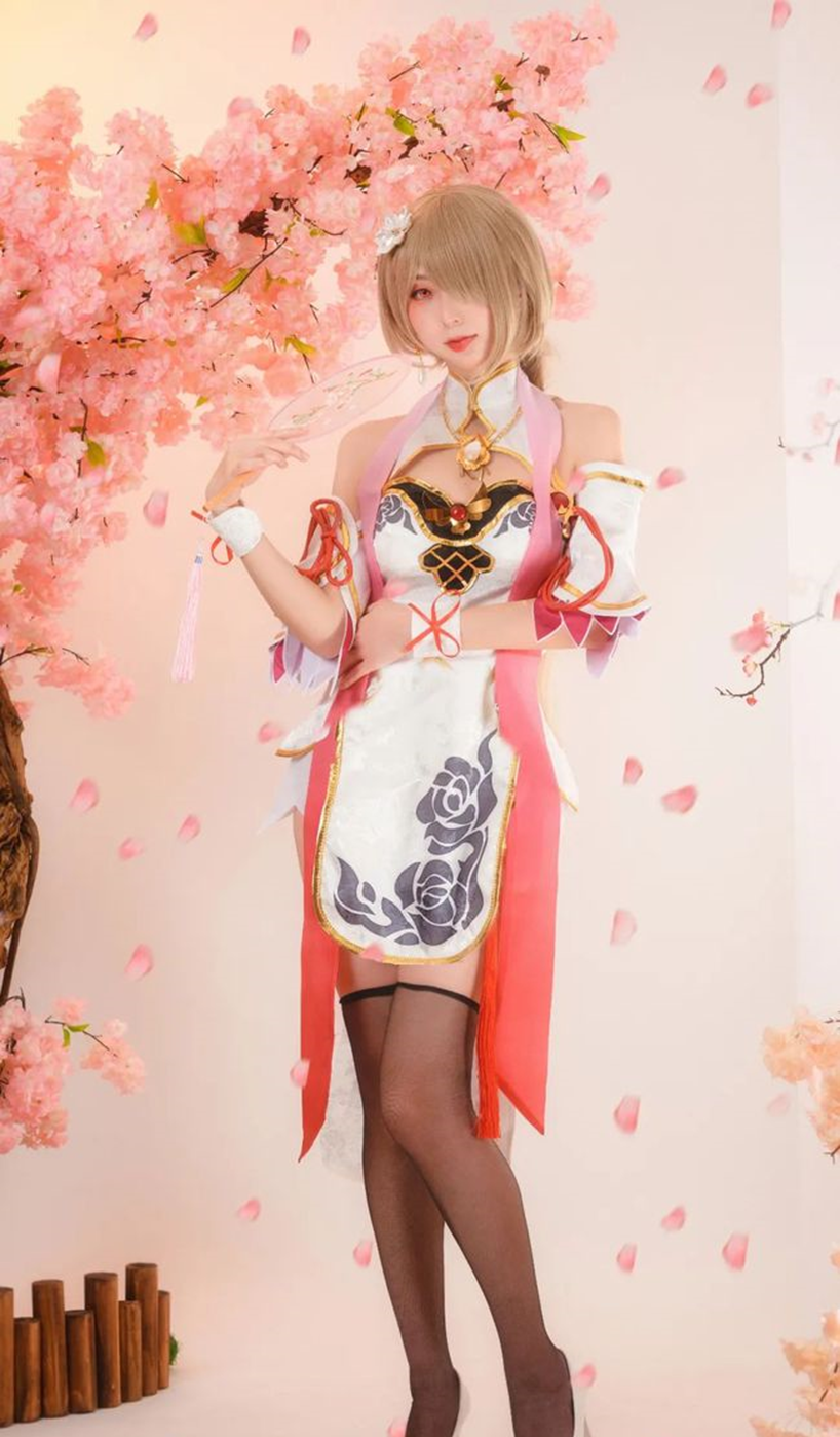 cos：崩坏3丽塔·浣溪沙cos正片@淇狗