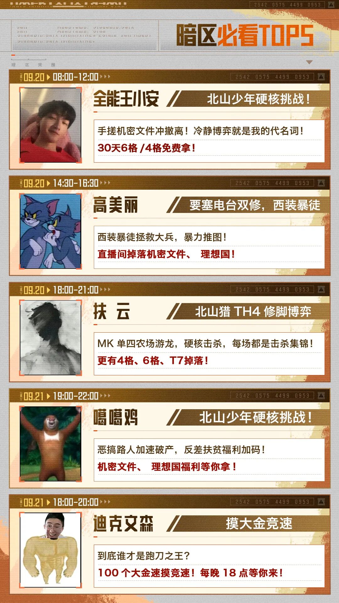 主播超级周末｜手搓机密文件冲撤离，先锋们觉得我能办到吗？
