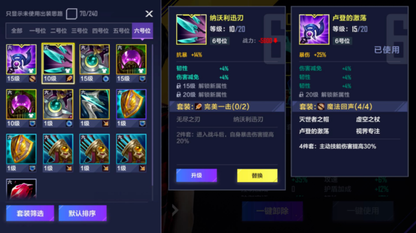 商店的S+装备应该买哪些，两件套和四件套的区别