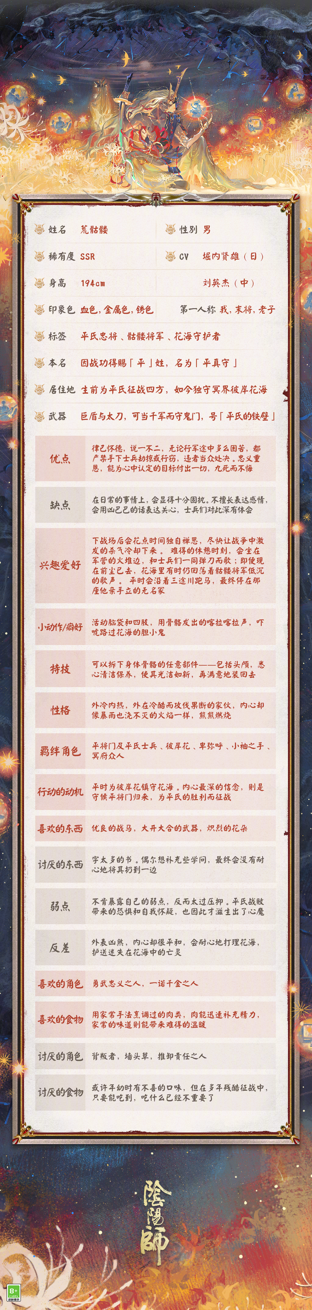 ☆荒骷髅档案公开☆