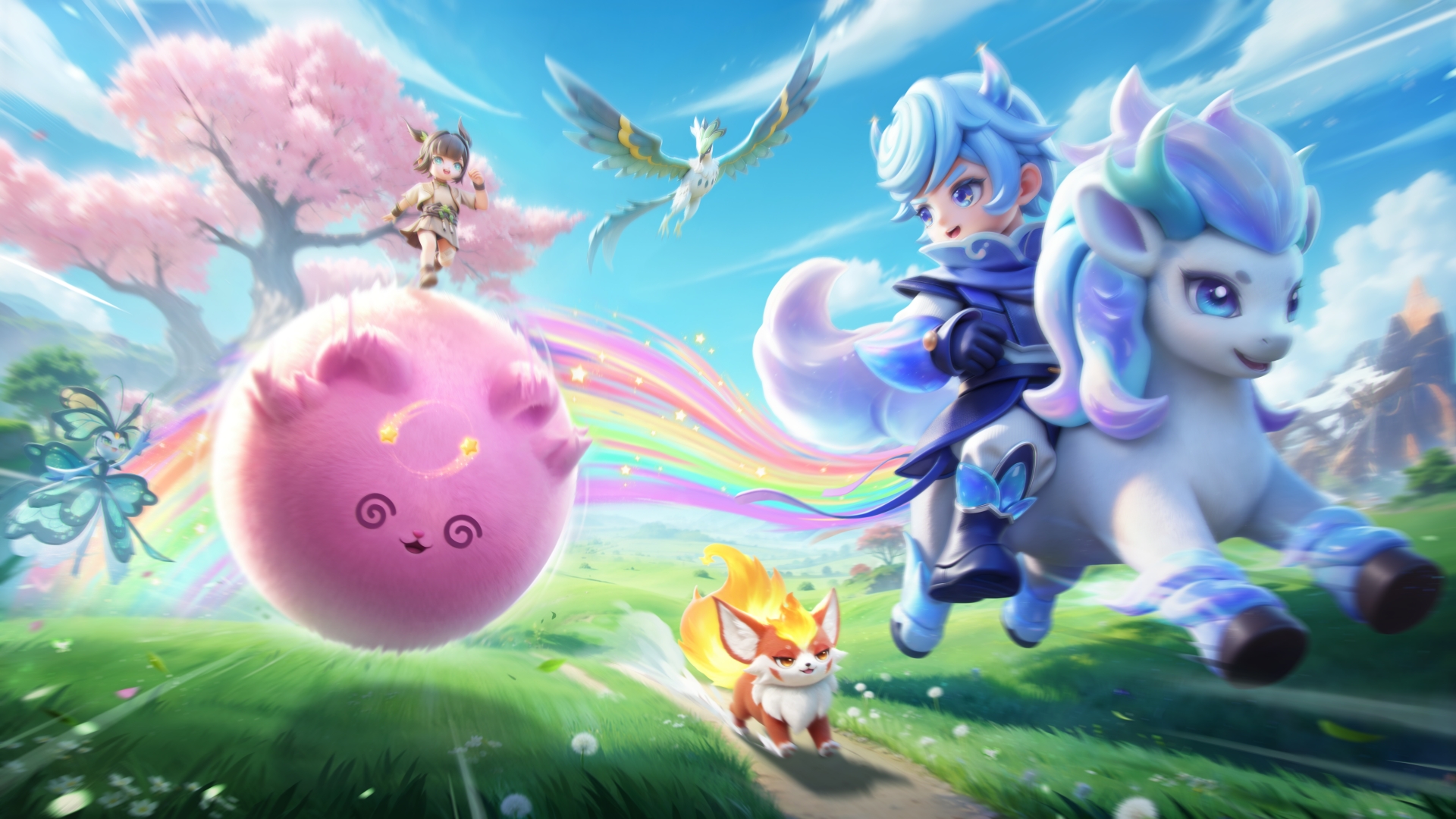 元梦「山海寻灵：捉宠大世界」终测招募开启