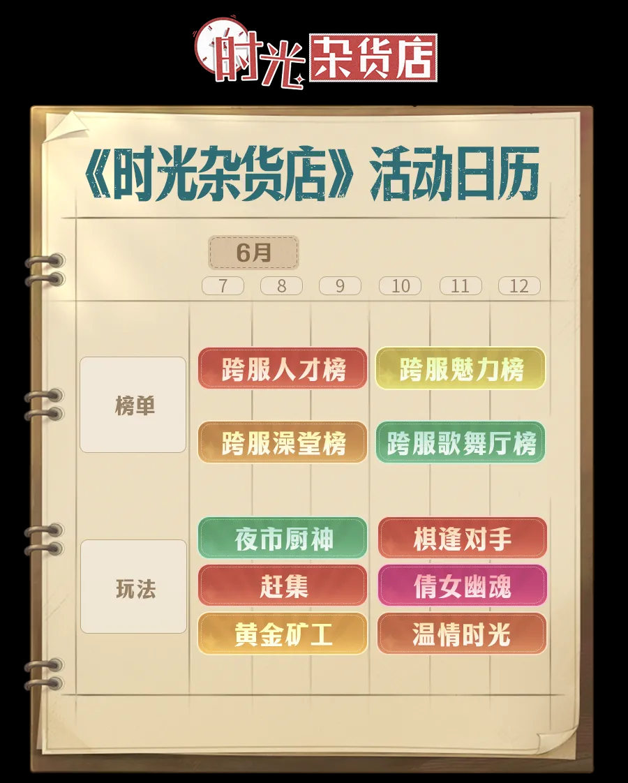 【活动日历】时光小镇近期活动一览