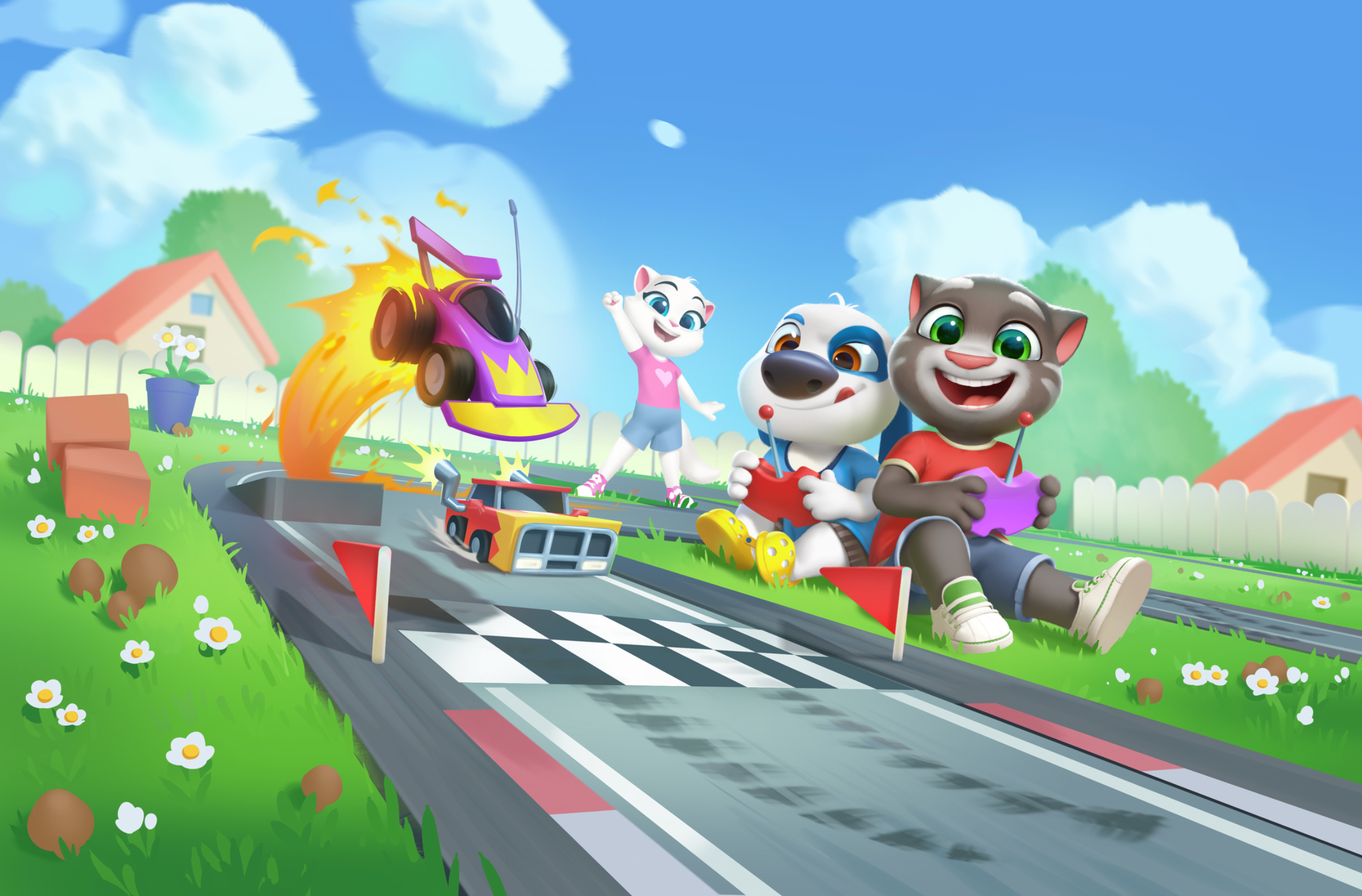 《汤姆猫总动员2》遥控车比赛全技巧攻略