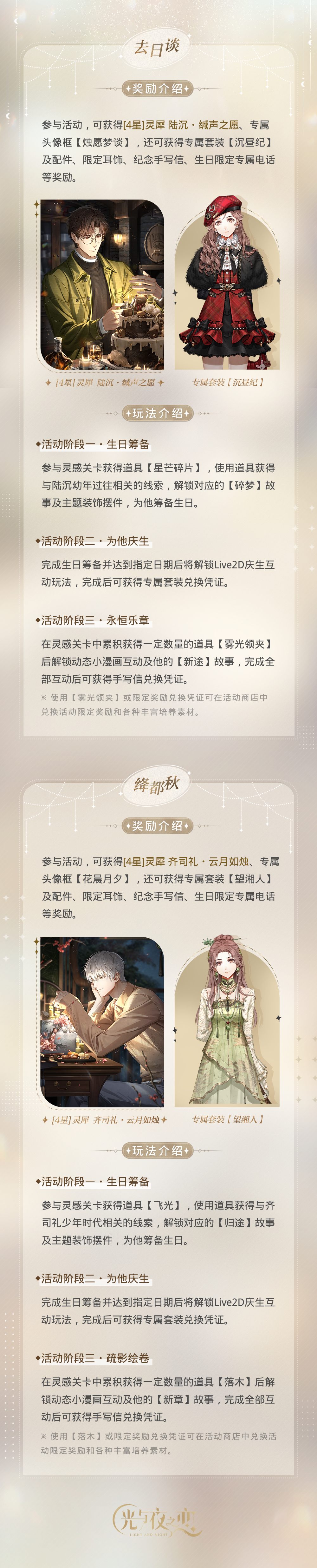 [岁辰复颂]复刻Ⅰ | 限时返场预告