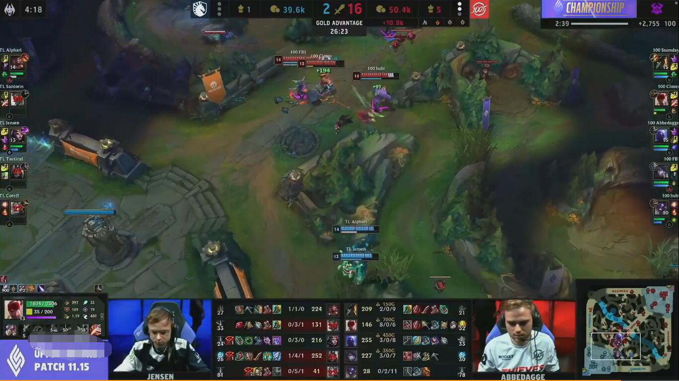 S11四大赛区最强选手！LPL自然是Doinb，Chovy竟无缘LCK第一？