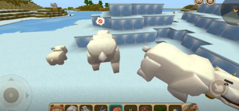 迷你世界：冰熊踪迹难寻？说不定是地区有误