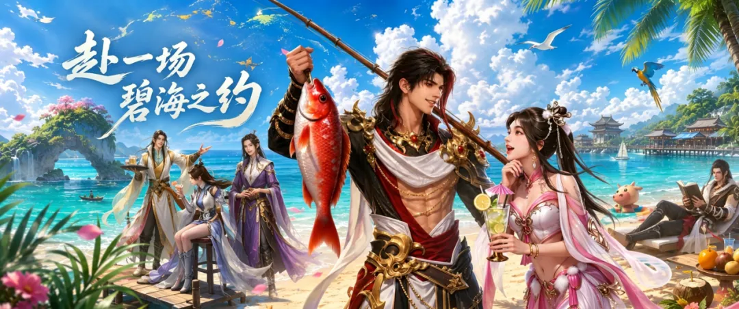 活动爆料丨潮玩碧海，乐享一夏——新场景活动全揭秘
