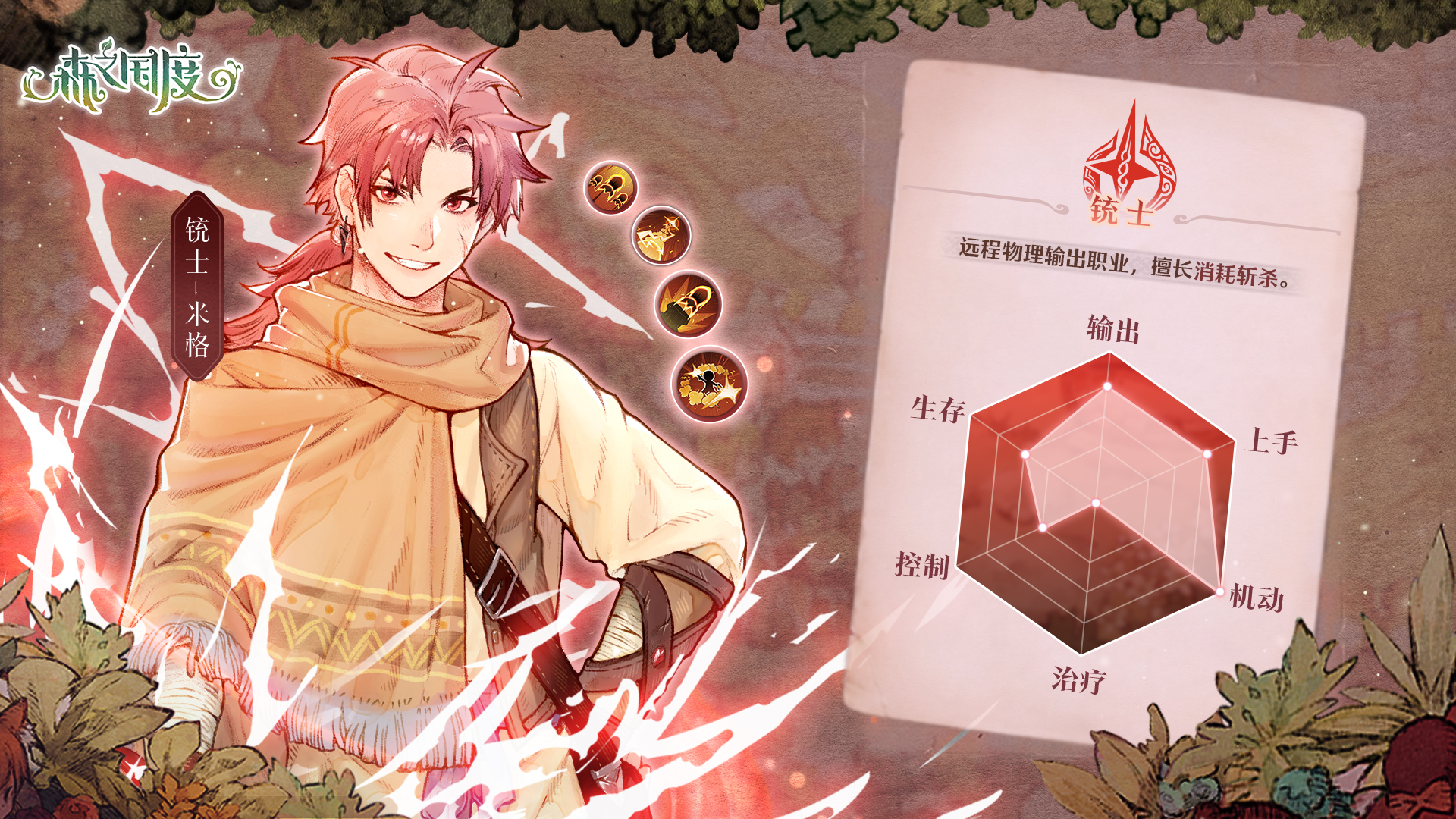 森之国度职业篇开启！【战斗职业-铳士】