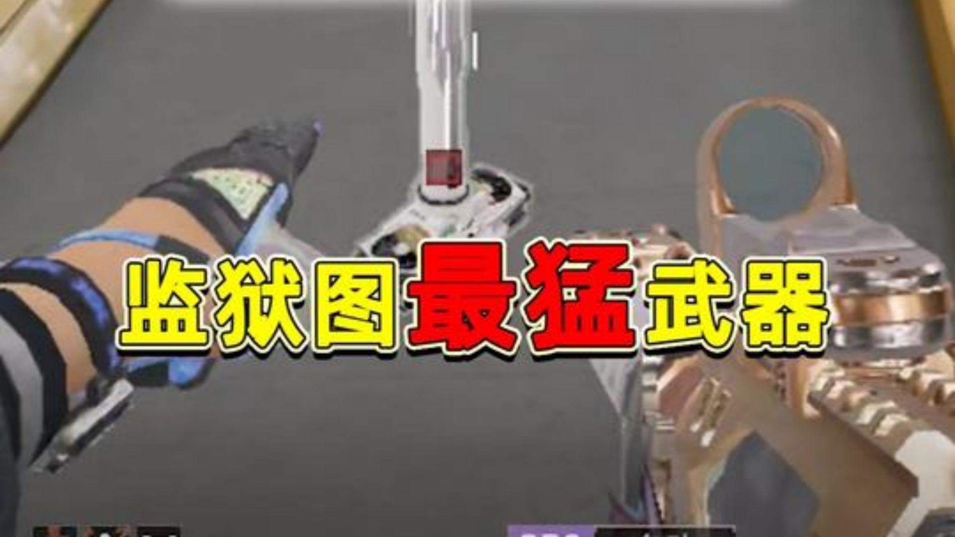 监狱图最猛步枪，打4级弹也能秒杀六套