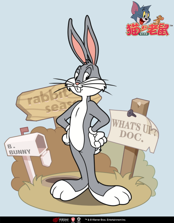 兔八哥角色档案丨猫鼠世界的搞笑王牌，承包你的笑点！