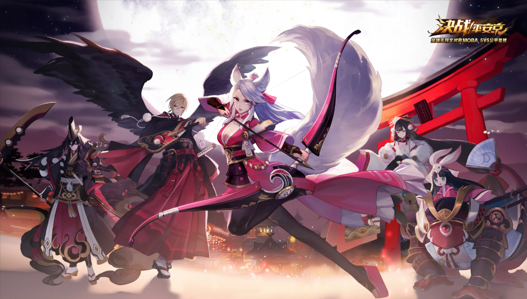 《决战！平安京》骨女新皮配套道具，沉浸式视觉体验！ 