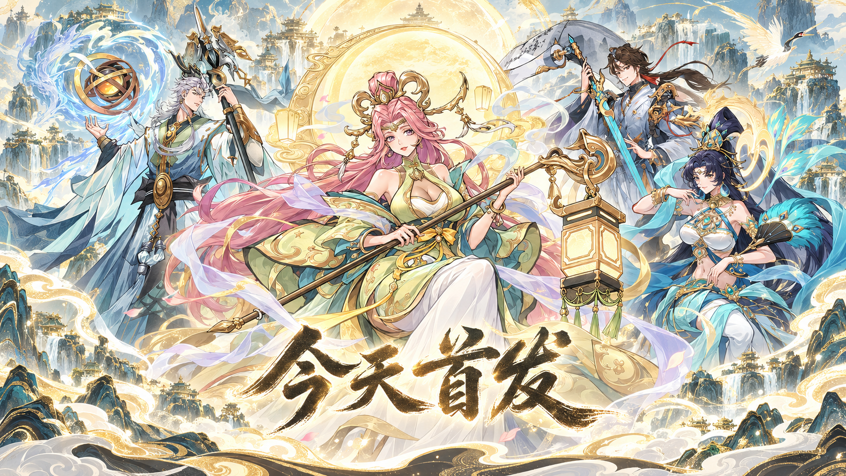 《逍遥九重天》今日首发｜踏入九重天，开启你的修仙传奇！
