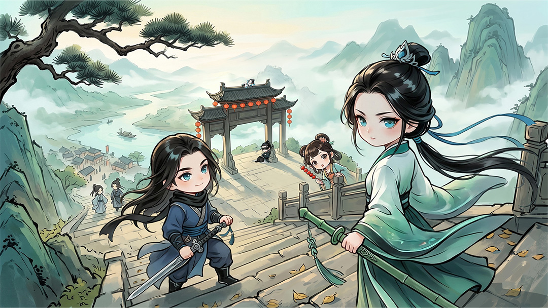 《无极侠士》7月7日10:00 删档首测，水墨江湖静候君临！