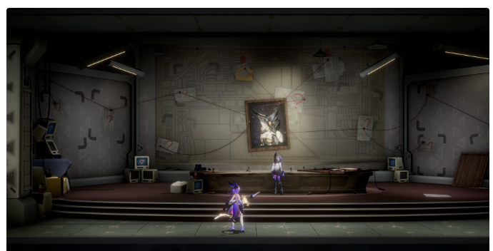 《少女与学院城》Steam 新游：流体战斗 + 时空迷局的横版冒险狂欢