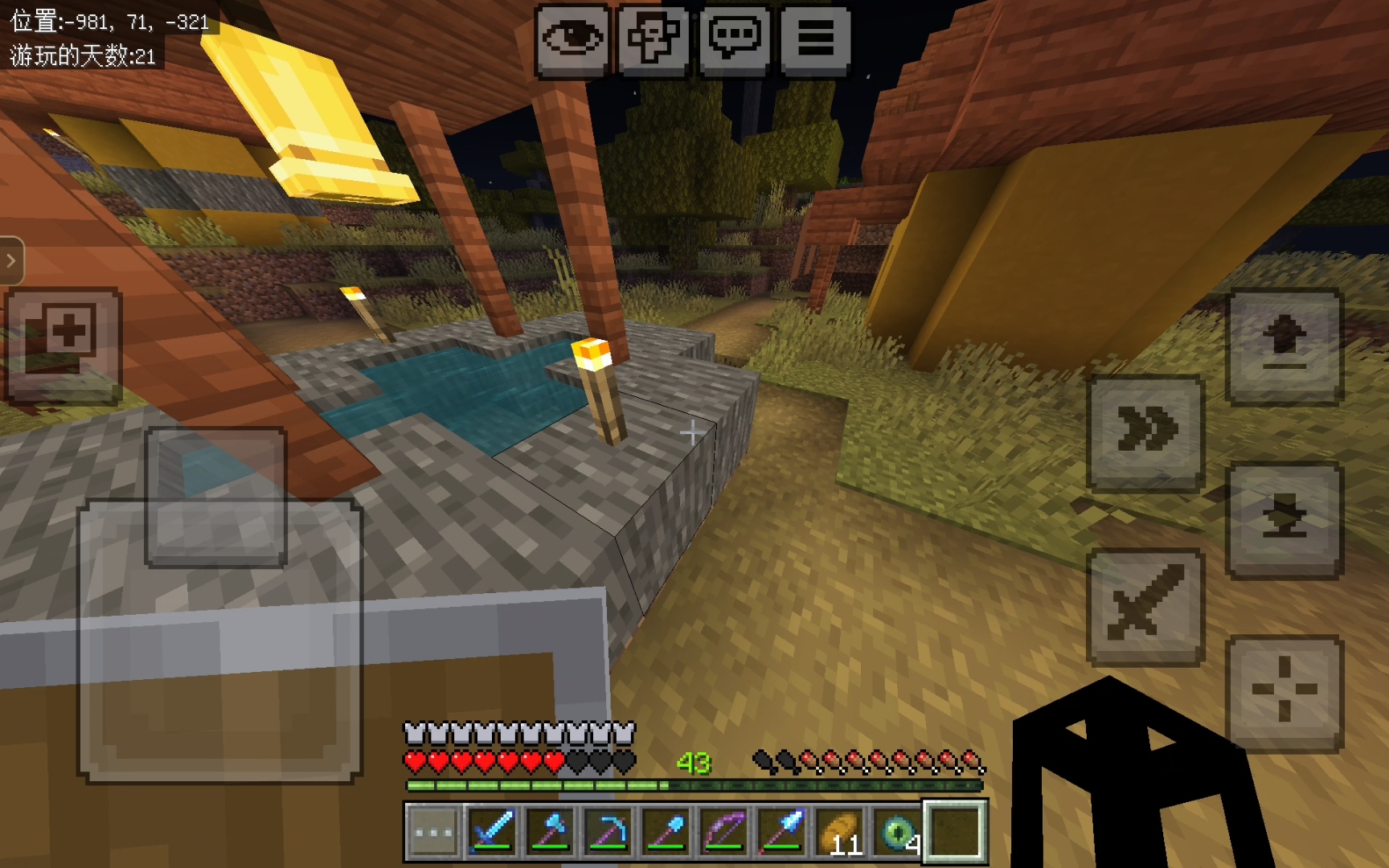 也是找到末地传送门了。