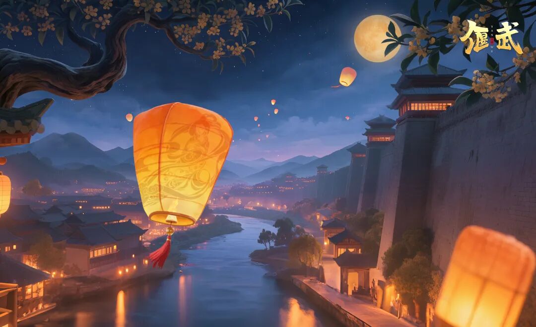 中秋贺图丨月下相逢欢，天涯共此时