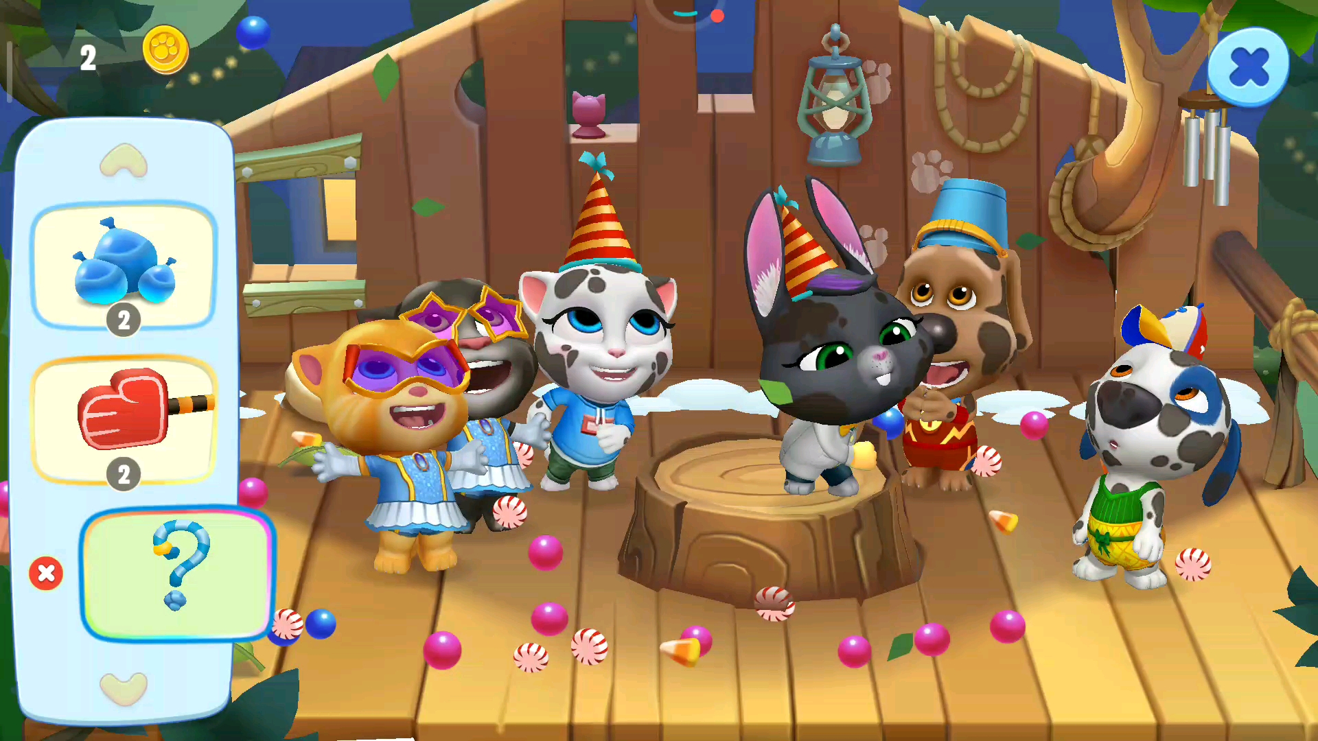 汤姆猫总动员第二次下糖果雨