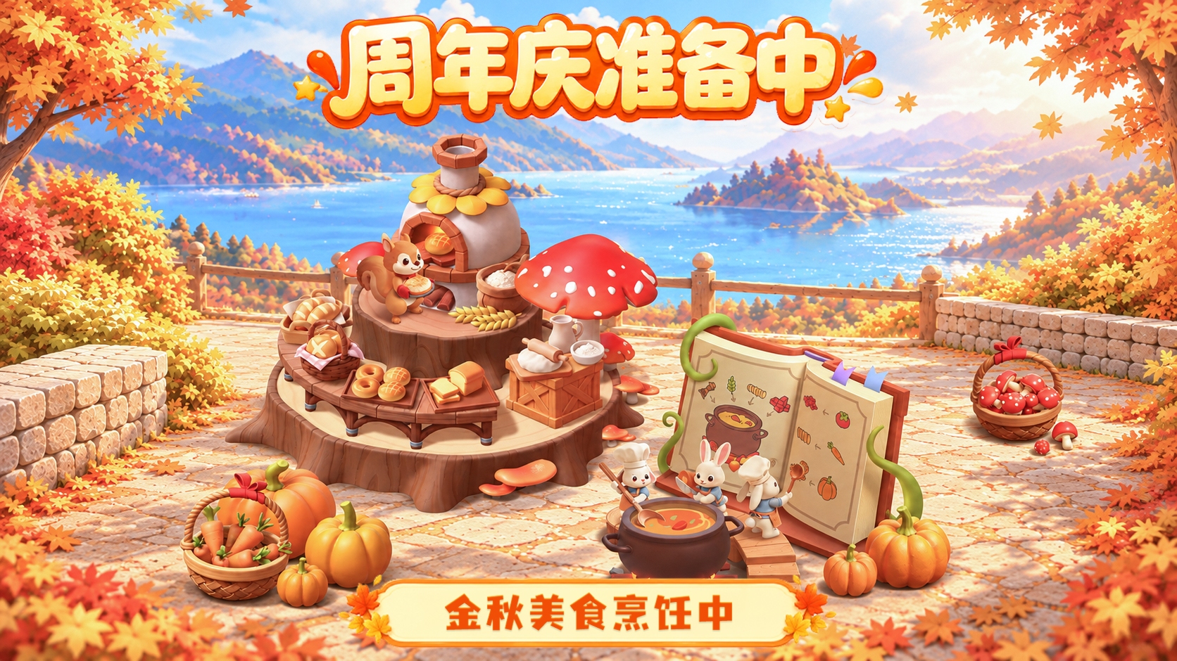 九周年准备中｜花园美味烹饪中