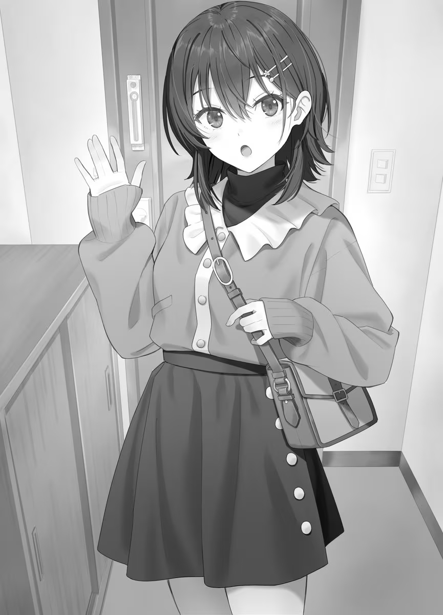 《和班上第二可爱的女孩成为朋友》动画化决定！人设精美，男女主纯爱
