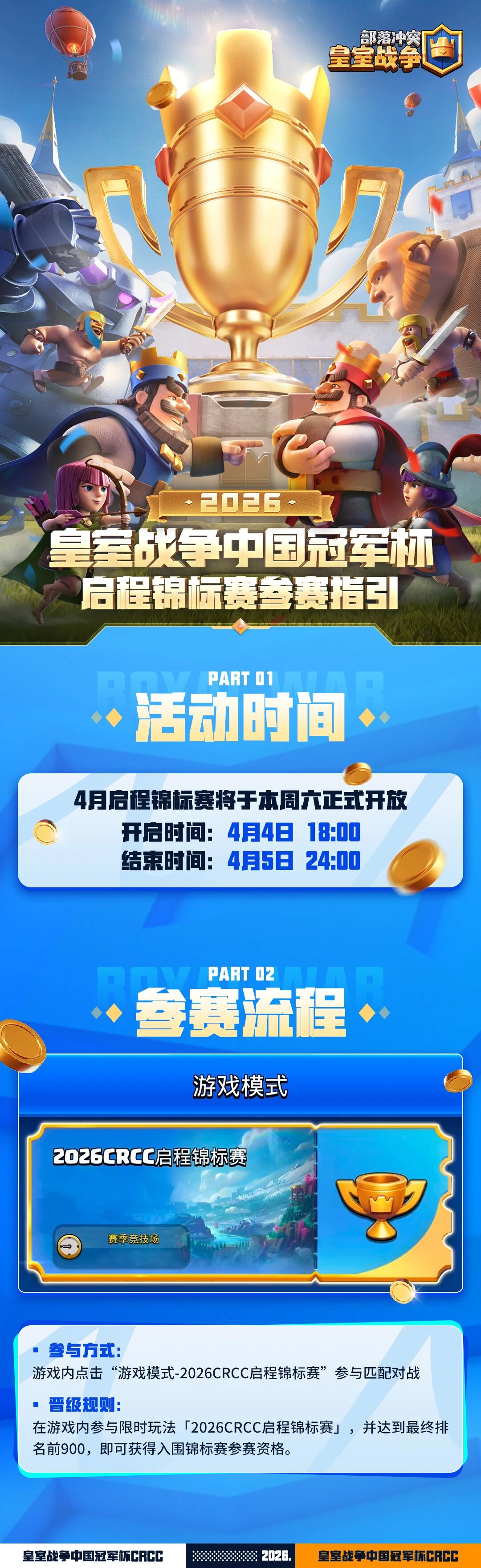 CRCC启程锦标赛参赛指引
