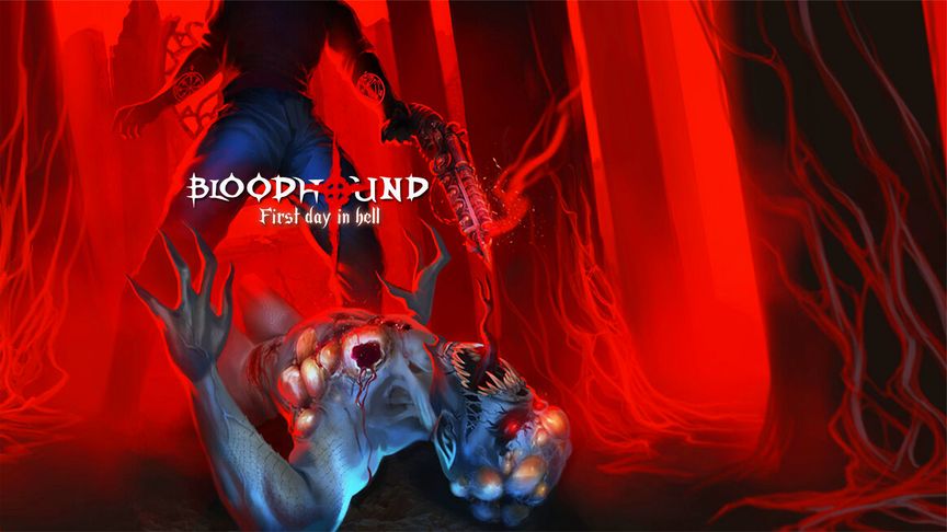 杀穿地狱！爽快射爆游戏《Bloodhound》将于7月19号在Steam上线