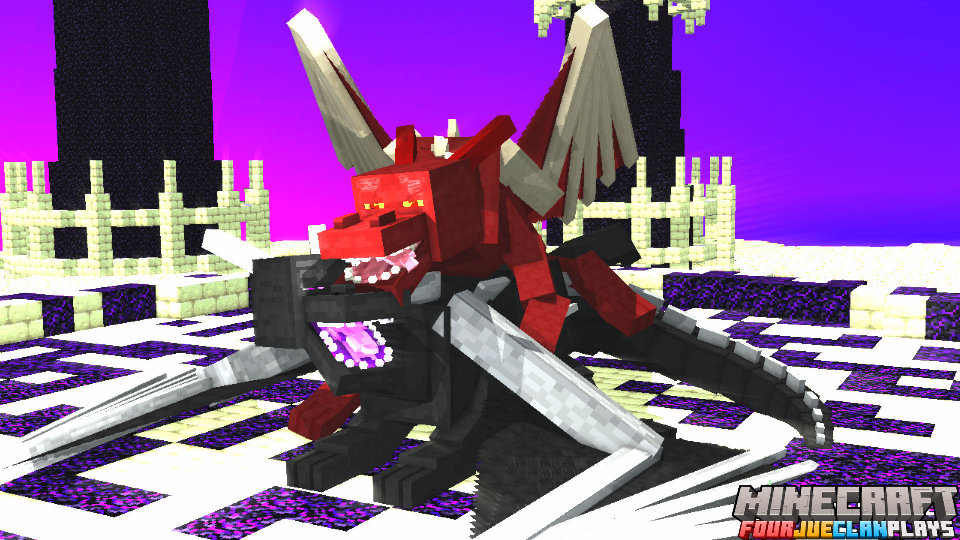 末影龙发青时会干嘛渲染图(龙性恋>