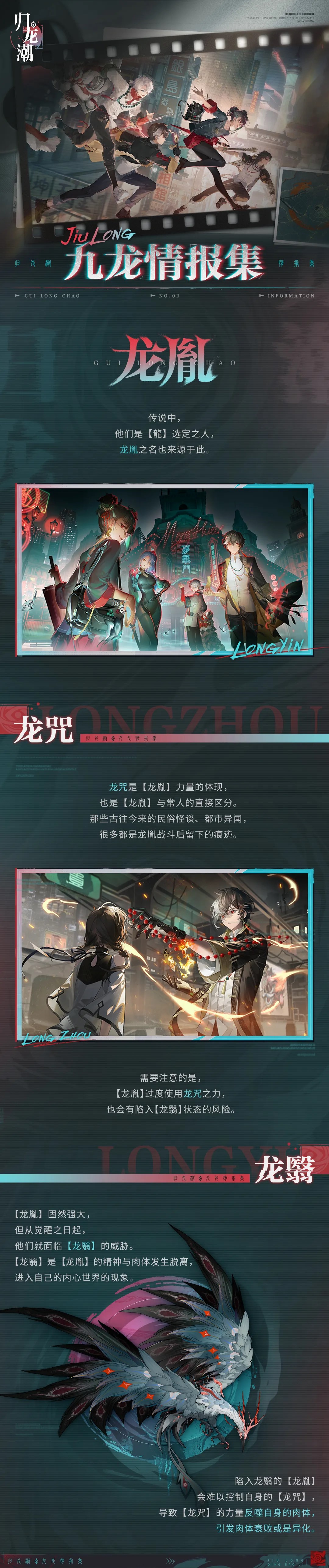 九龙情报集 VOL.2 | 【龙胤】