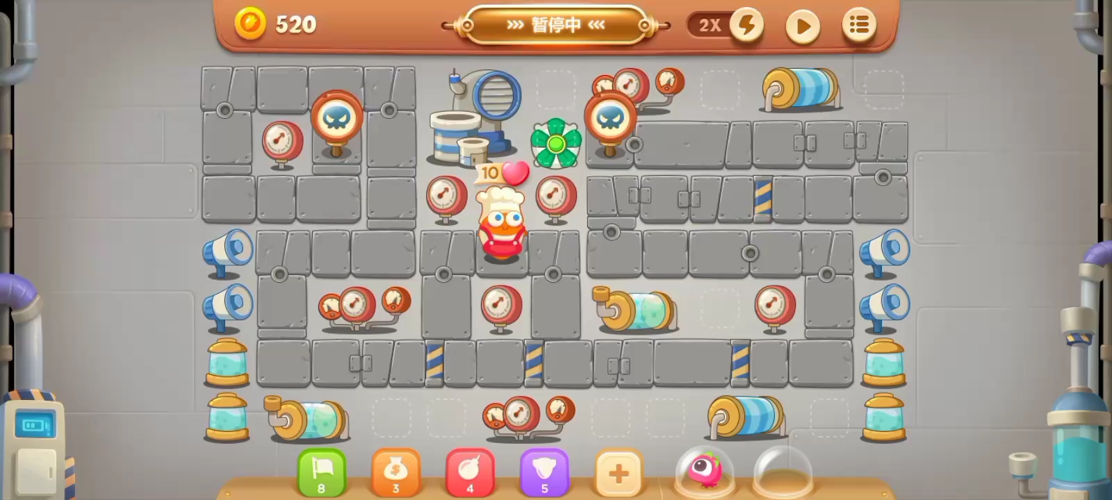保卫萝卜3工厂第27关