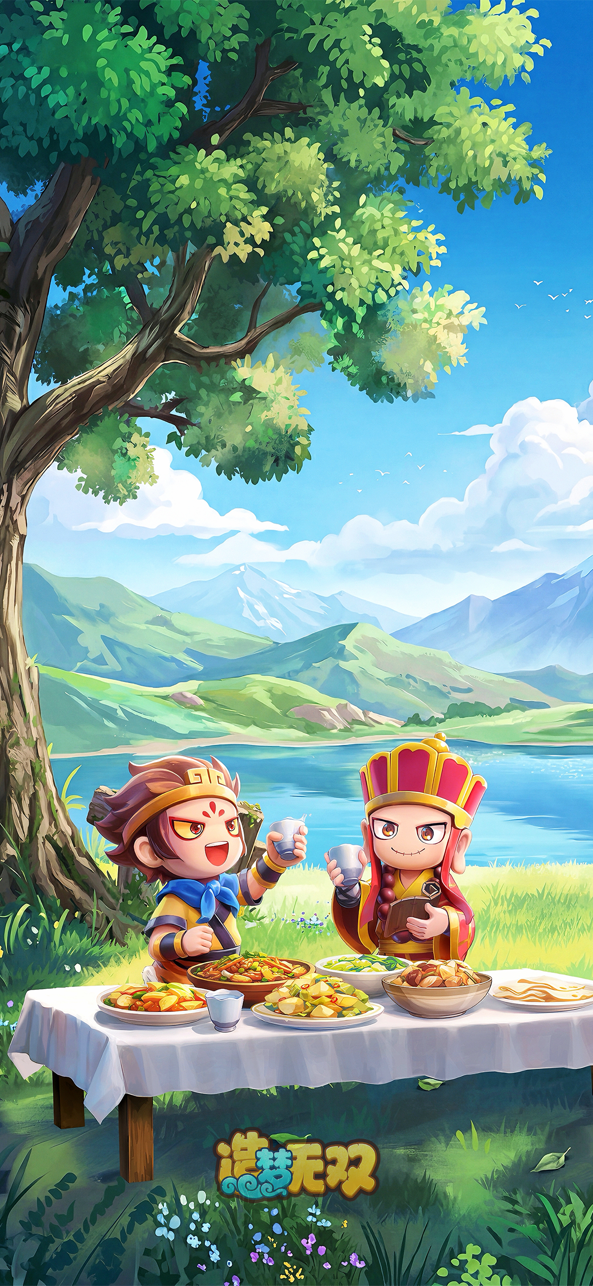 月历壁纸 | 春野寻趣沐晴阳，四月暖春壁纸清新上线！