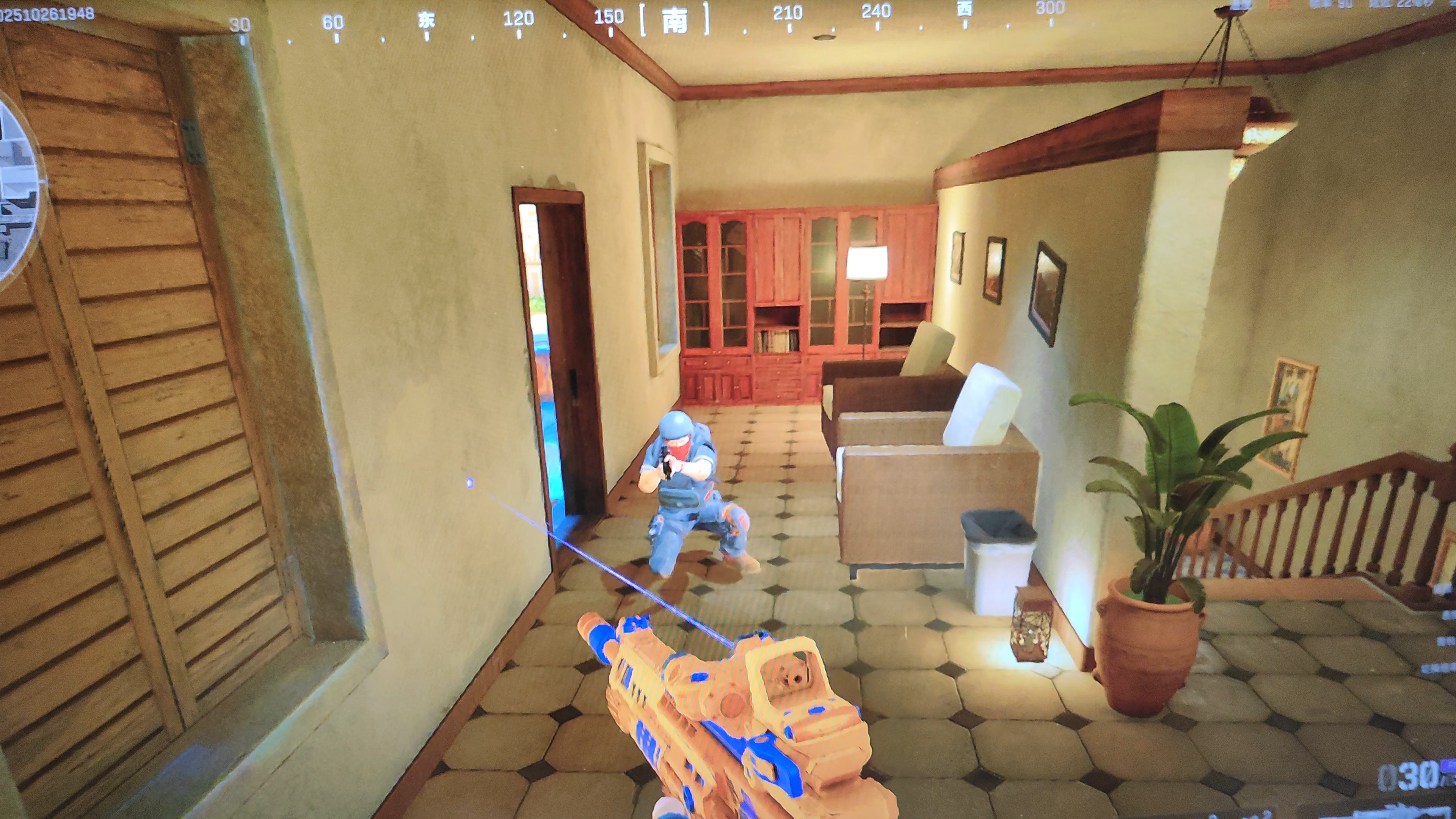 你是说这游戏只摸不打就不会扫盘，一杀人就扫盘卡死