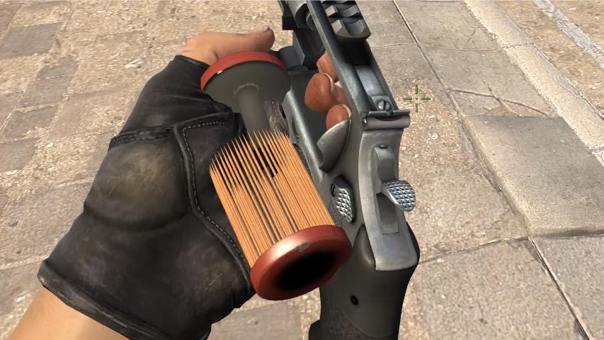 发射牙签的左轮手枪见过吗